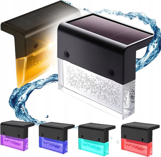 Set 6 Hängende Solarleuchten RGB mit Fotowiderstand
