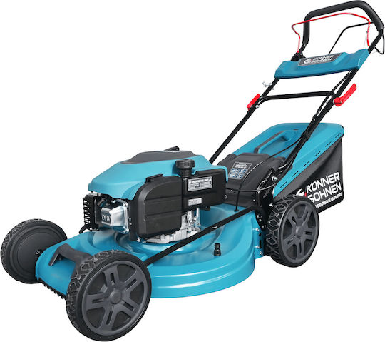Könner & Söhnen Selbstfahrender Benzin-Rasenmäher 6hp/224cc