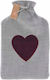 Home&Styling Collection Elektrisches Heizkissen Grau 35x22cm