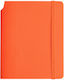 Type Center Notizbuch A6 mit Stifthalter Orange