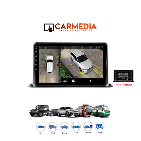Carmedia Universal 9'' Android Player Panel Frame
