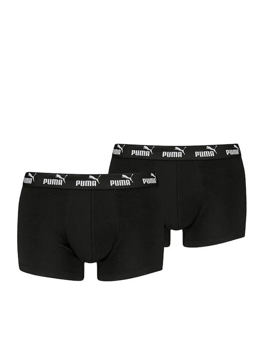 PUMA Basic Ανδρικά Μποξεράκια Black 2Pack