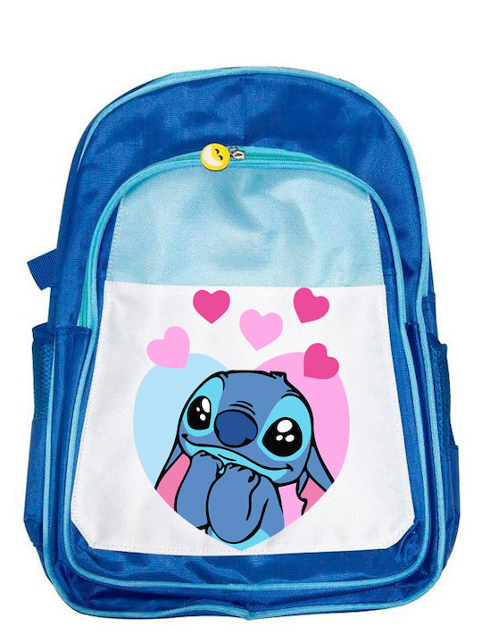Детска Чанта Lilo & Stitch Синя 41x30x15см