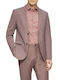 Sacou bărbătesc cu croială slim Dark Lilac