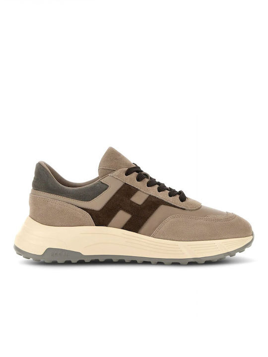 Hogan Hyperlight Lace-Up H Men's Sneakers Beige...