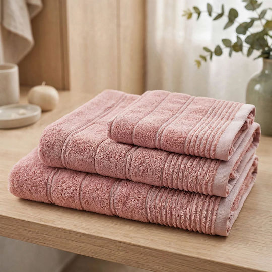 Isadore Lorraine Set of Bath Towels 3 pcs Rotten Apple Weight 500gsm