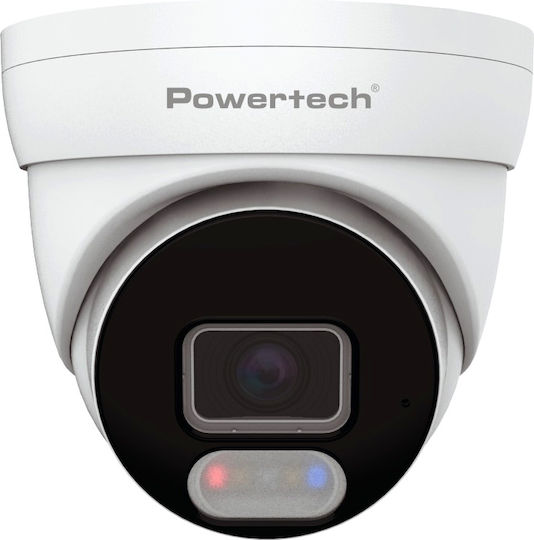 Powertech PT-1591 IP Surveillance Camera Full HD+ 4MP Waterproof with Microphone and 2.8mm Lens