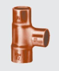 Conex Copper Reducing Tee Series 5000 18 X 15 X 18mm 5130018015018
