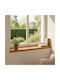 Windows 2 Pcs Brown 100 x 30 x 2 cm Solid Oak Wood 42049995 Brown