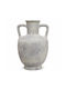 Artekko Decorative Concrete Vase Raw Grey Φ26.5xH42.5cm