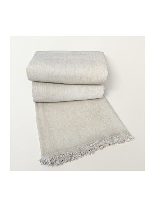 Linea Home Berre Armchair Throw Chenille 180x16...