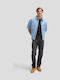 West Men's Jeans Pants Regular Straight Fit Black