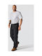 Men's Jeans Pants Relaxed Straight Fit Black