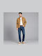 Men's Straight Blue Jeans Pants