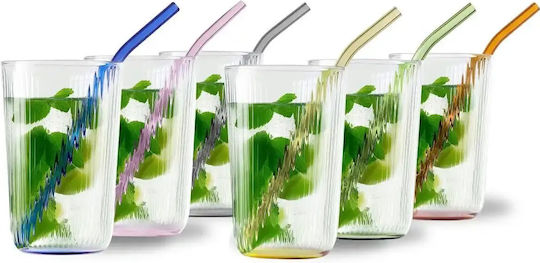 Vialli Design Satz Biergläser Glas 500ml 12 Stück