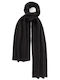 Women's Black Scarf
