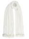 Women's Ecru Scarf
