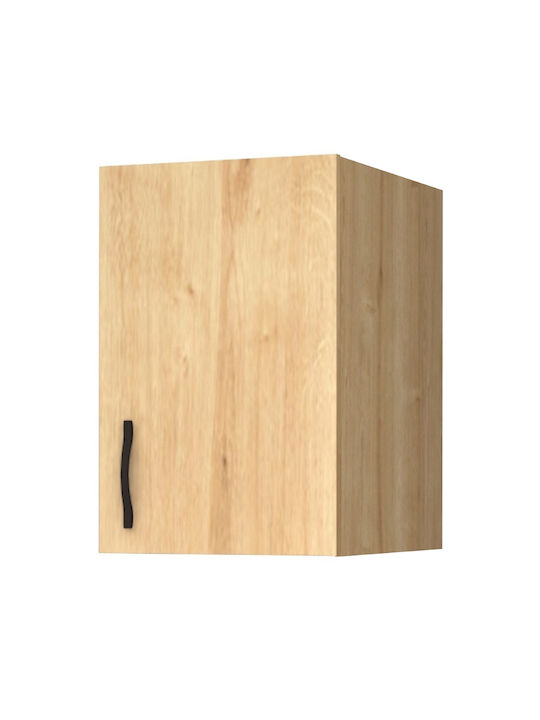 Megapap Rectangular Loft Closet Chipboard Natural Beech 40x51.8cm GP028-0112,2