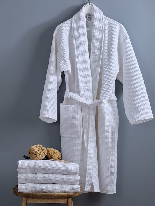 Blanc de Blanc Halat de baie cu guler White 280gr/m²