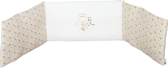 O Kosmos tou Morou Crib Bumpers Standard Inside Ecru 35x195cm