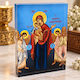Heiligenikone Tisch Plexiglas Die Panagia Faneromeni 14x10x2cm 1ek115