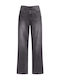 Celestino Damen Jeans Wide Leg Loose Fit Schwarz