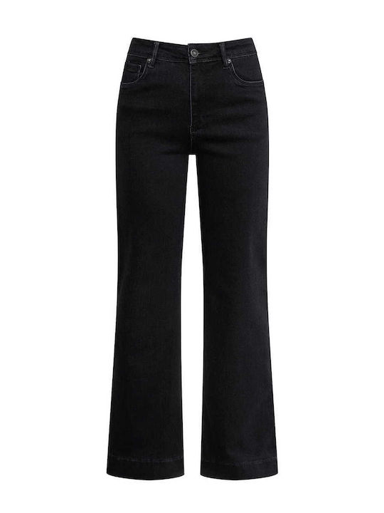 Celestino Γυναικείο Τζιν Wide Leg Βαμβάκι Loose...