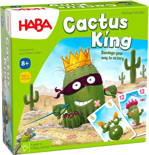 Επιτραπέζιο Παιχνίδι Cactus King για 2-4 Παίκτες 8+ Ετών (EN) Haba