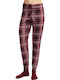 Minerva Minerva Damen Schlafanzug & Pyjamas Winter Burgundisches Hosen