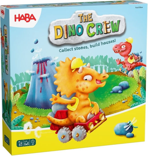 Επιτραπέζιο Παιχνίδι The Dino Crew για 2-4 Παίκτες 4+ Ετών (EN) Haba