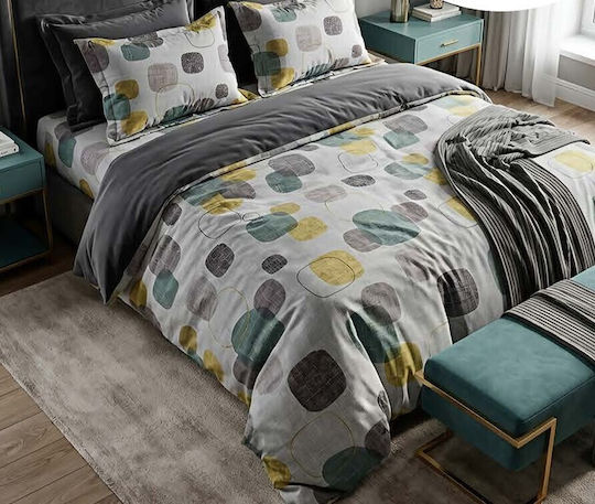 MayHome Set Kissenbezüge Mit Umschlagumschlag Geometrisch 50x70cm