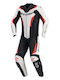 Alpinestars Gp Force V2 Costum De Piele Pentru Bărbați Pentru Călăreț Motocicletă Albă