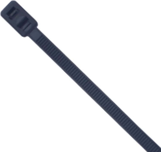 EM Group Plastische Kabelbinder 57,1mm x 57,1mm in Schwarz Farbe 100 Stück