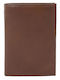 Leather Women's Wallet Brown