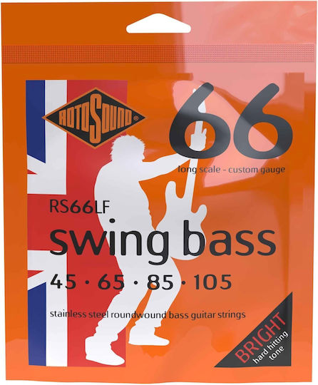 Rotosound Σετ Χορδών Μπάσου 45 - 105"