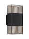 Paulmann Wall-Mounted Outdoor Lighting with Shade LED IP44 3.7W with Warm White Light Double Beam 25x12x10.4cm