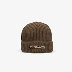 Napapijri Beanie Unisex Σκούφος Πλεκτός σε Καφέ χρώμα
