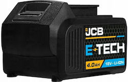 JCB JCB Lithium Werkzeugbatterie 18V mit Batteriekapazität 4Ah JCB JCB Lithium Werkzeugbatterie 18V mit Batteriekapazität 4Ah