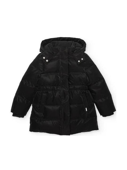 Kids Casual Short Black Jacket