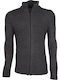 Herren Fleecejacke Grau