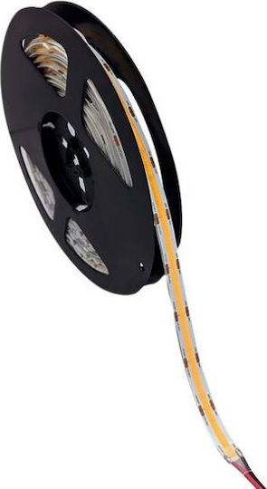 Kanlux Waterproof LED Strip 12V Warm White Light 12m COB Type