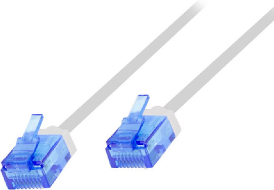 LogiLink U/UTP Cat.6a (Gigabit) Ethernet Network Cable 0.15m White