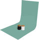 Glareone Pvc Hintergrund 60x130 Cm Jadegrün