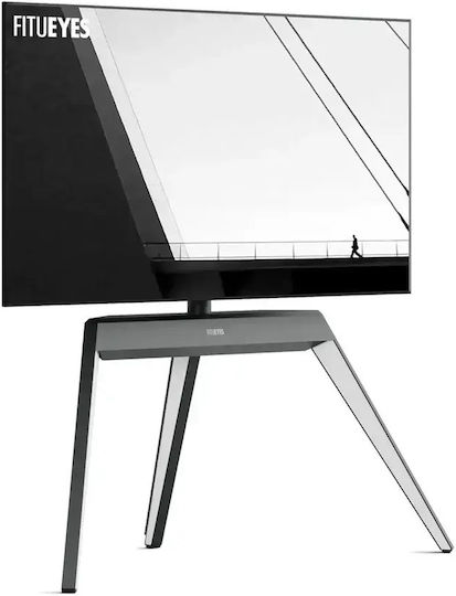 Fitueyes S02P1463B Wall Mounted TV Stand up to 78" White