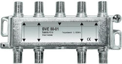 Axing Сплитер за Антена Bve 80-01 8 Порта 5-1006 Mhz