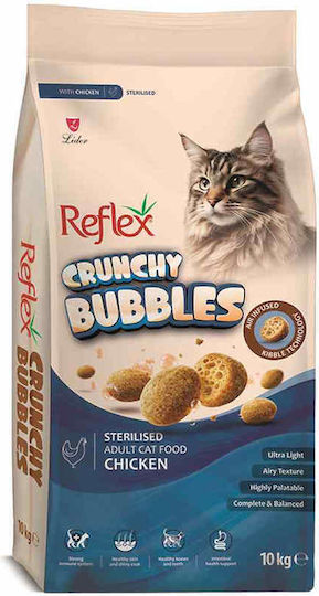 Reflex Dry Cat Food for Adult Neutered Cats with Chicken / Rice / Liver 10kg