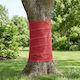 vidaXL Rope Roll 25 x 1000 cm Red