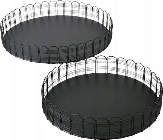 Boltze Декоративен Метален Диск 25x25см 2 Бройки