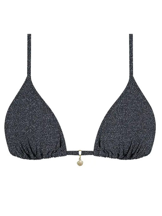MrMiss Bikini Dreieck Mit Polsterung Schwarz