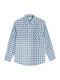 Kids Long-Sleeved Shirt Blue